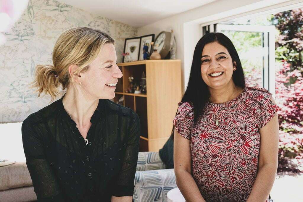 Dr Angela Wright and Dr Angela Sharma